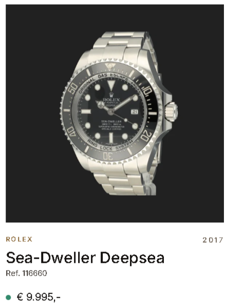 Rolex Sea-Dweller Deepsea