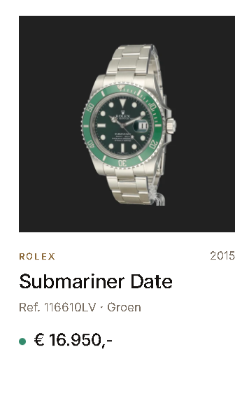 Watch from the Insignia collection