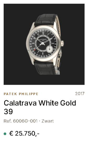 Watch from the Insignia collection