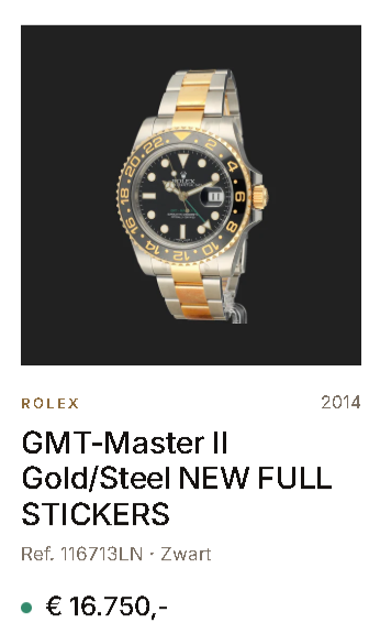 Watch from the Insignia collection